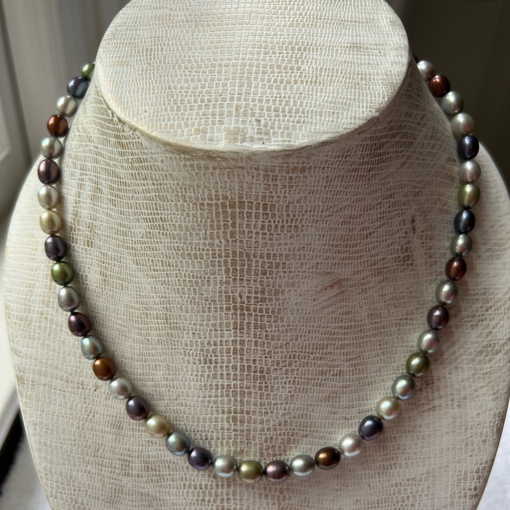 Honora 18” Multicolor Pearl Necklace